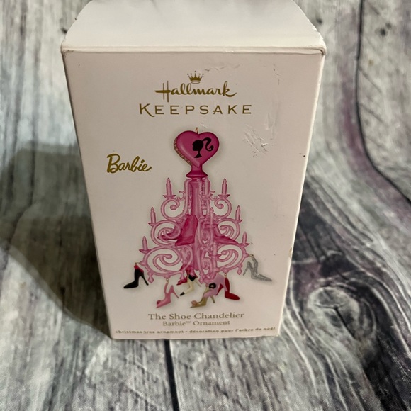 Brand New 2012 Barbie "The Shoe Chandelier" Hallmark Keepsake Ornament - Picture 1 of 9